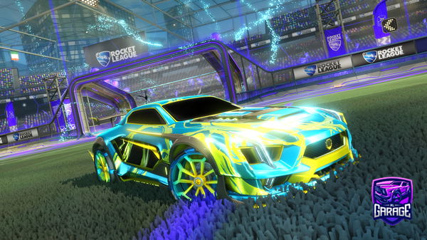 A Rocket League car design from Altihex