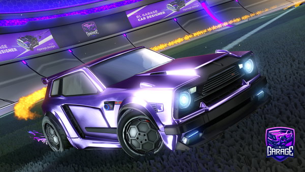 A Rocket League car design from Jacobwaza