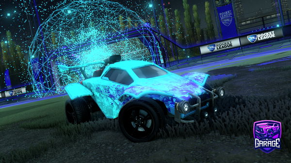 A Rocket League car design from Go2RLCS