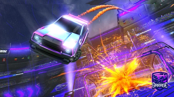 A Rocket League car design from harveymm12