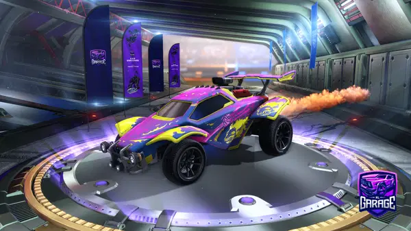 A Rocket League car design from Yalikejazz263