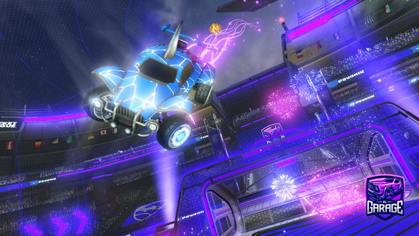 A Rocket League car design from grampasfeet