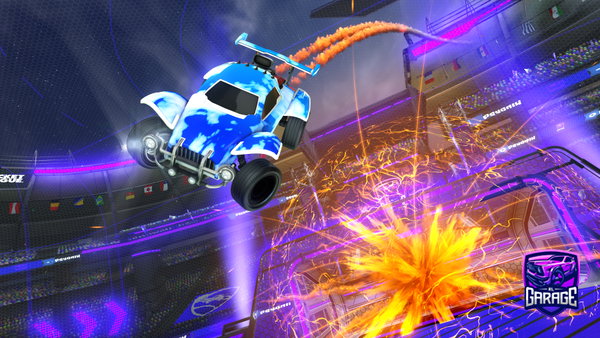 A Rocket League car design from Grilojhoes158