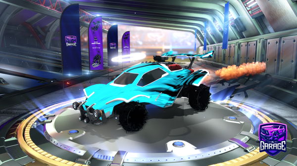 A Rocket League car design from BAGGIESBOY05