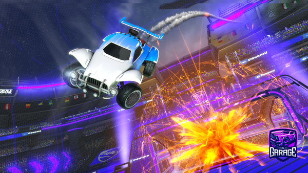 A Rocket League car design from L3onix1024