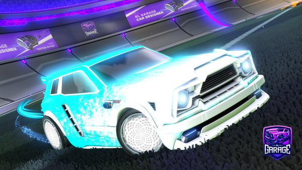 A Rocket League car design from COSMICBL4ZE