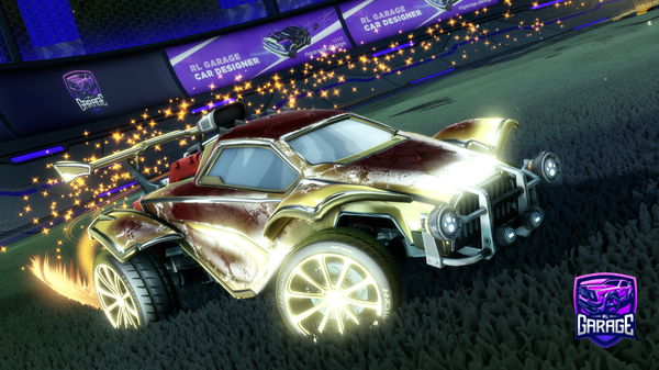 A Rocket League car design from TheChoosenOne_31