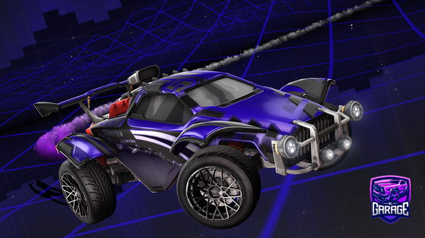 A Rocket League car design from uchihamad