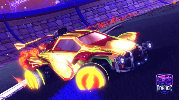 A Rocket League car design from danbow88