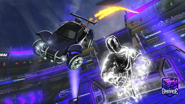 A Rocket League car design from Gl1tcheddd_