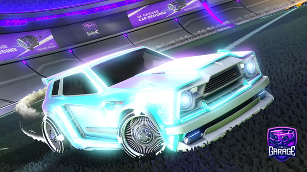 A Rocket League car design from Ryujin7k