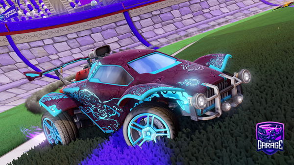 A Rocket League car design from Joshy9999999999