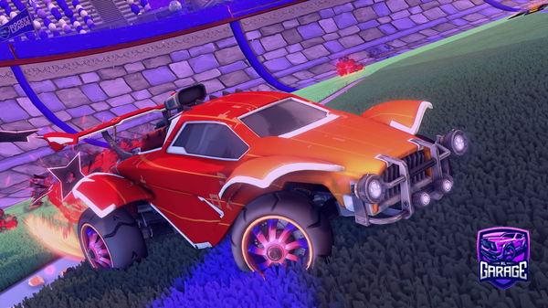 A Rocket League car design from Xcavillate