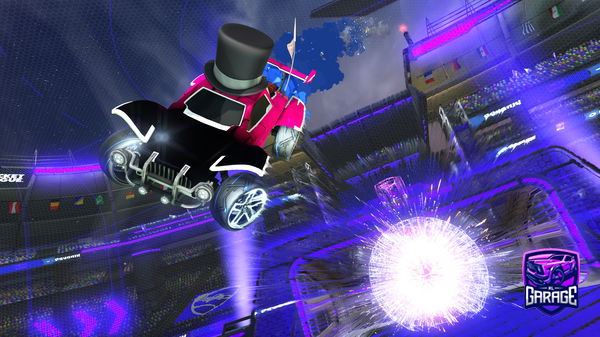 A Rocket League car design from Seblatus