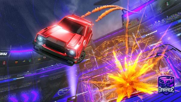 A Rocket League car design from MieltonYT