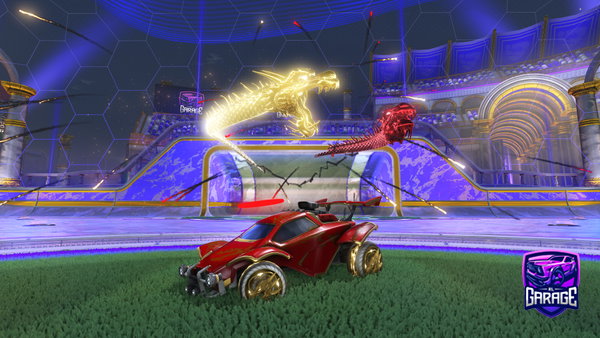 A Rocket League car design from IceSlasher77