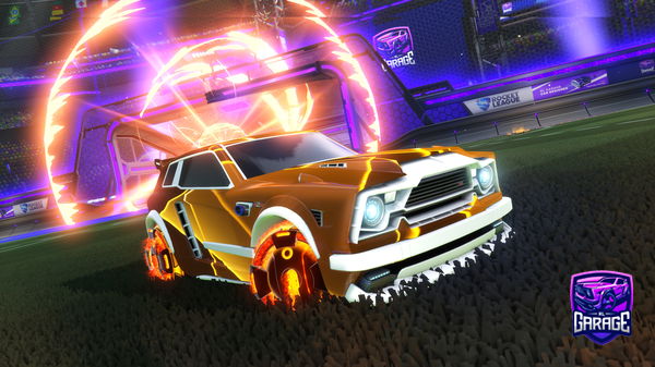 A Rocket League car design from Magic_Gamer92