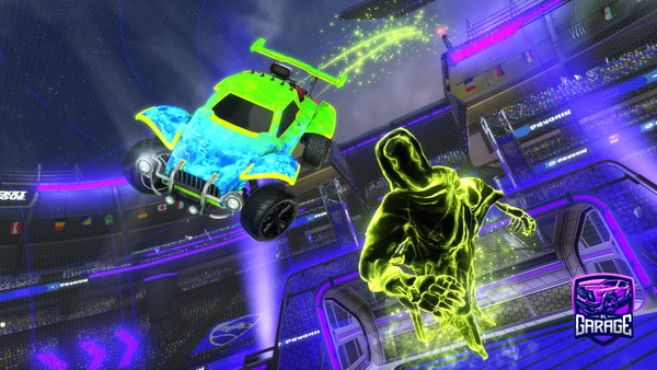 A Rocket League car design from stevie-wonder911