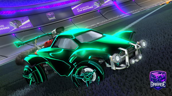 A Rocket League car design from young_Messi