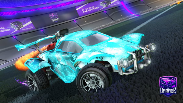 A Rocket League car design from Roteiro7176