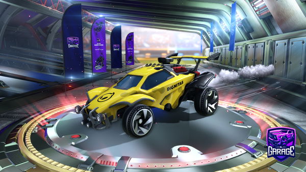 A Rocket League car design from Libellulle