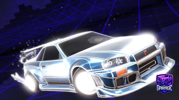 A Rocket League car design from X_ii007