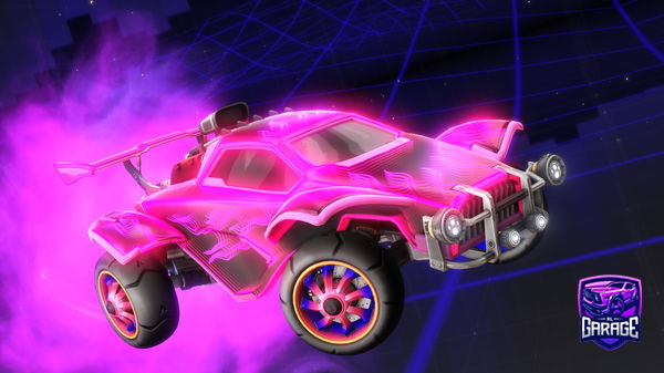 A Rocket League car design from TheBismarck49