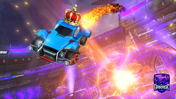 A Rocket League car design from RobertCohal