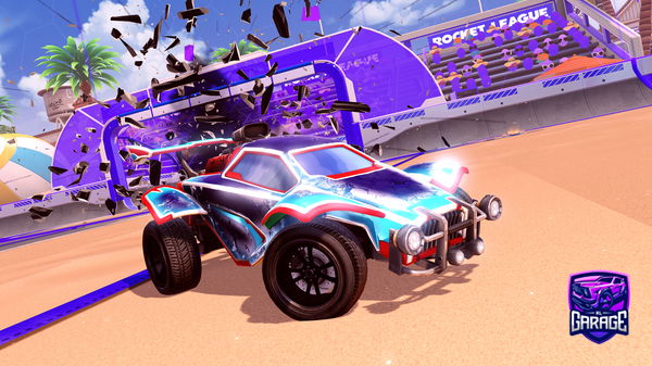 A Rocket League car design from Gxt_playz