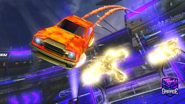 A Rocket League car design from Escaped_Matrix