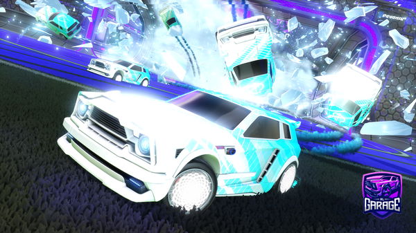 A Rocket League car design from qtJ0SH