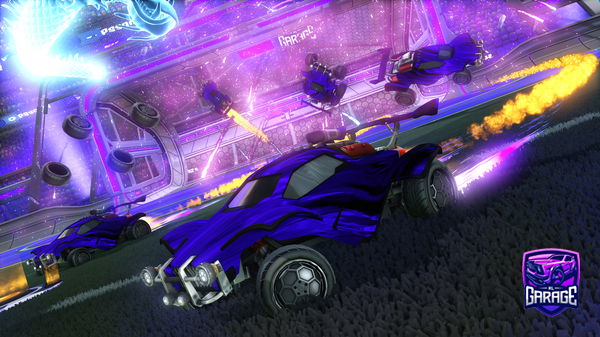 A Rocket League car design from Skullstrats