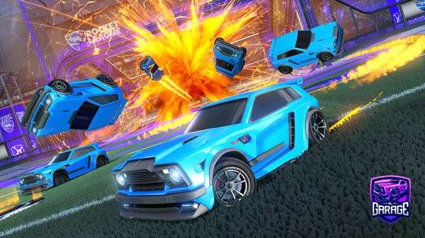 A Rocket League car design from akosheyy