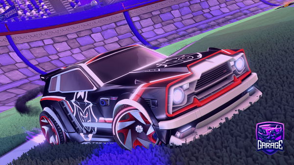 A Rocket League car design from Lucaeujskdjejnr