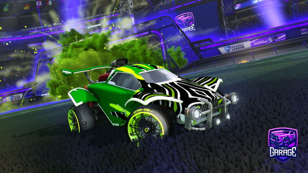 A Rocket League car design from DiegutchoRL