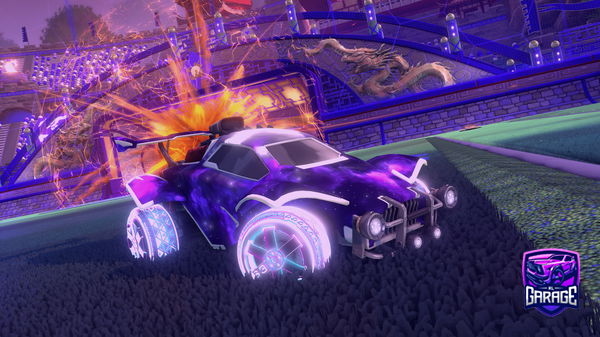 A Rocket League car design from Zoroark63