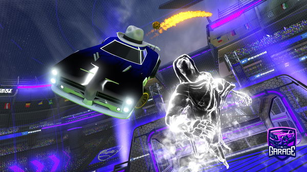 A Rocket League car design from Whiteflyne2