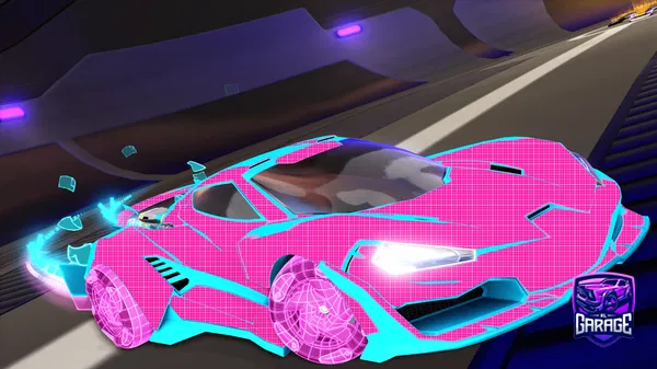 A Rocket League car design from irosario78