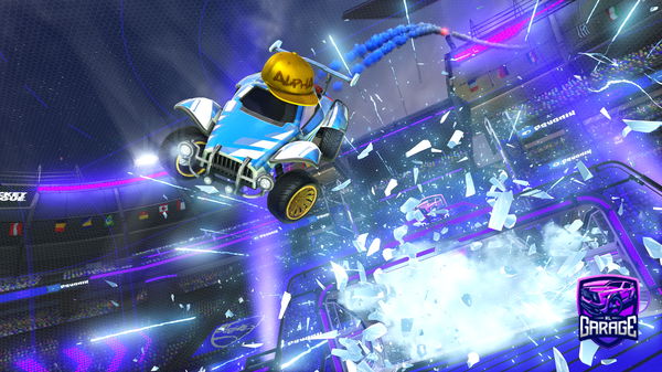 A Rocket League car design from RLCDSM