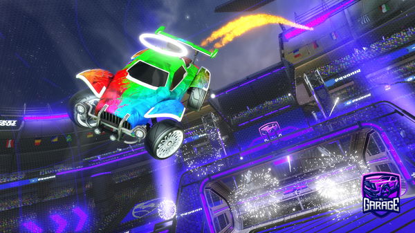 A Rocket League car design from xIllII-XeroX-IIl