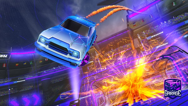 A Rocket League car design from Hejsgr