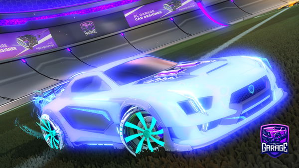 A Rocket League car design from RobotBoi0403