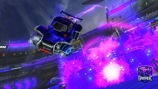 A Rocket League car design from BOGETATHEHOLY