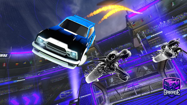 A Rocket League car design from r4xh