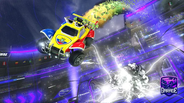 A Rocket League car design from JUST-IN-TIME