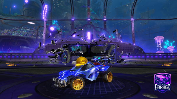 A Rocket League car design from W_a_v_y_y_y