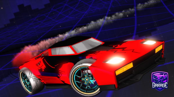 A Rocket League car design from Zar_unleashed