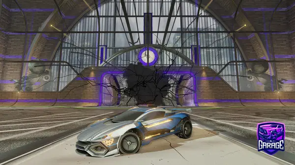 A Rocket League car design from Mebuxa