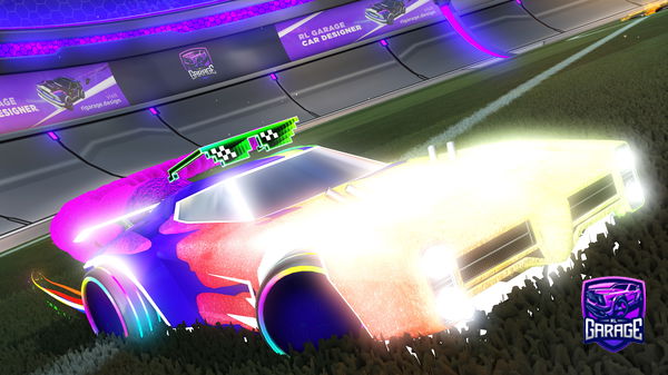 A Rocket League car design from ChevyRL