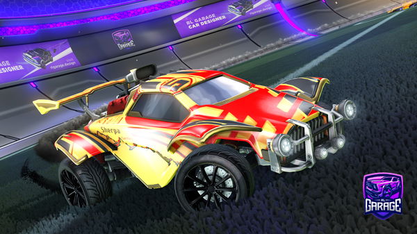 A Rocket League car design from LSousa6